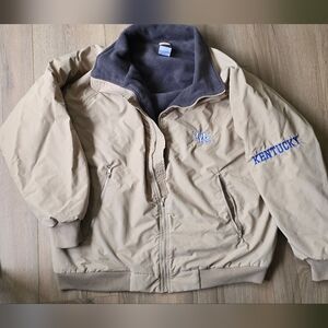 Kentucky Beige and Gray Men's Jacket